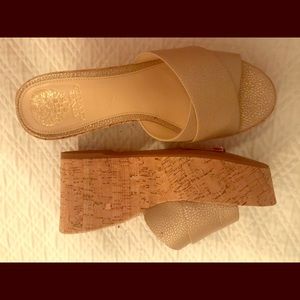 Vince Camuto wedge heels, NWT.